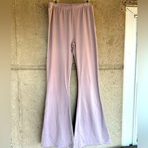 Mauve Flared Leggings